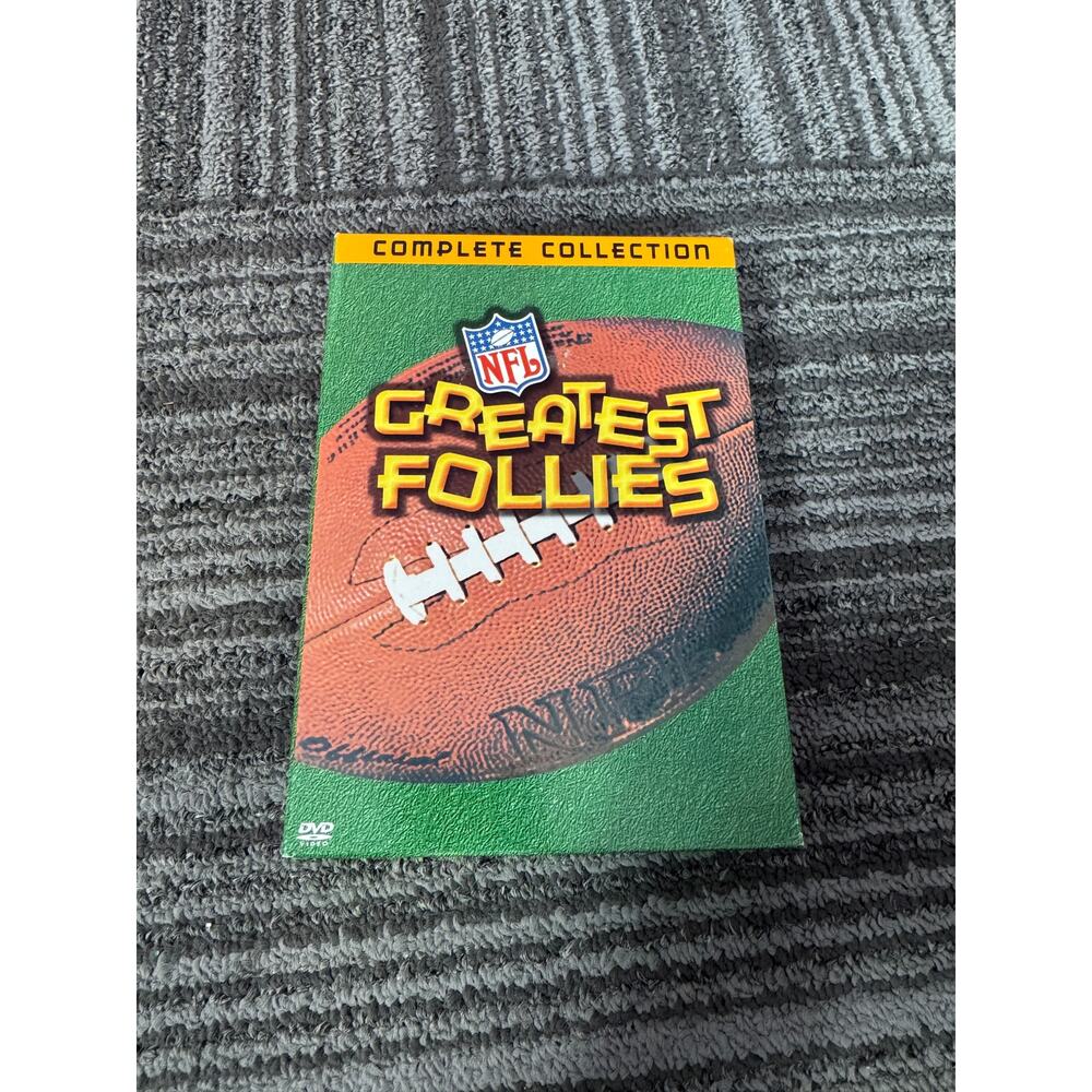 NFL Greatest Follies Complete Collection 2 Disc DVD Set Football Blooper Highlig